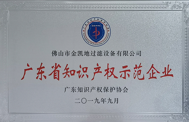 廣東省知識產權示范企業(yè)